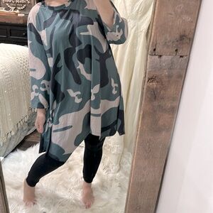 Mirol Camouflage Tunic Top size XXlarge